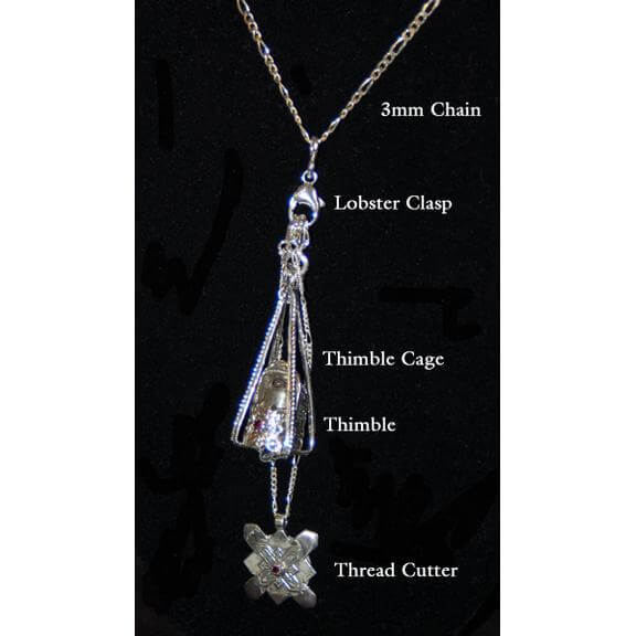 Sterling Silver Heirloom Chatelaine Ensemble – Jinny Beyer Studio